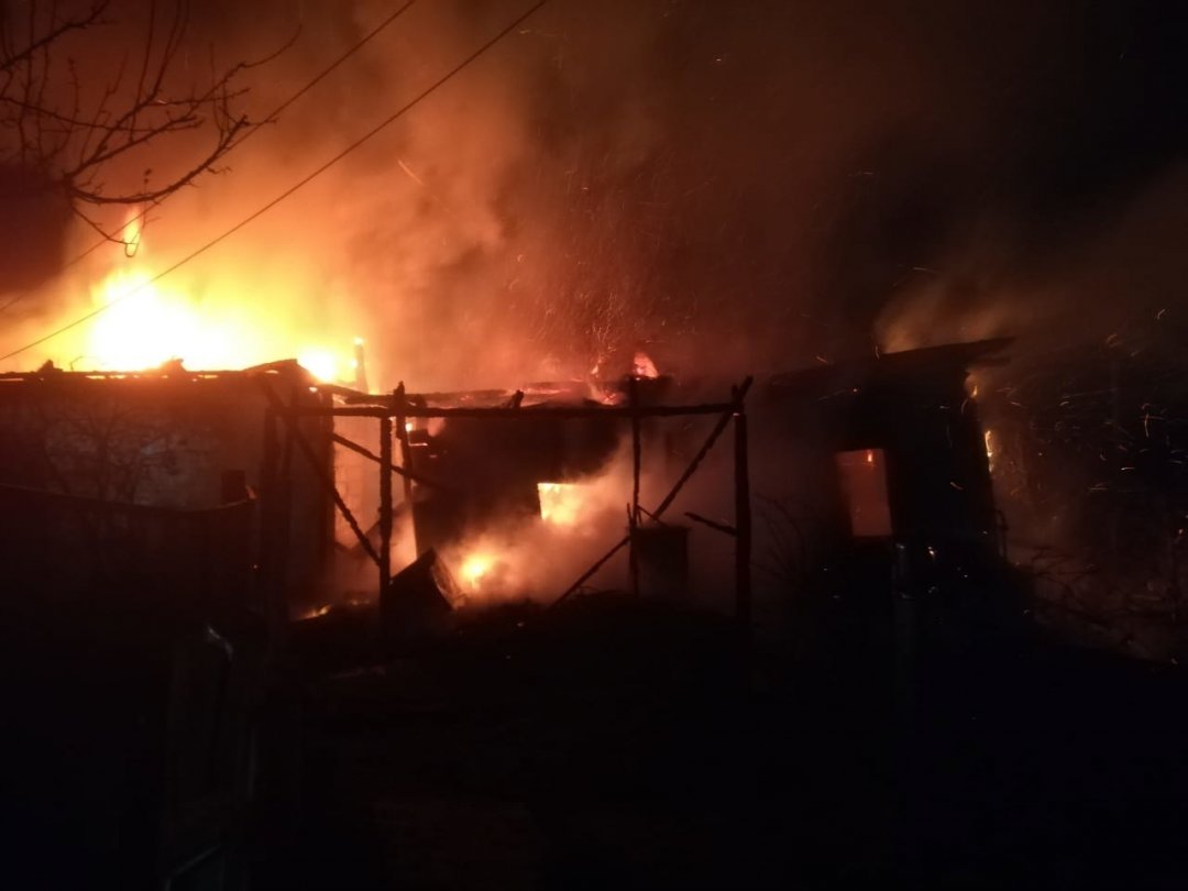 Пожар в нежилом здании в городском округе Орехово-Зуево