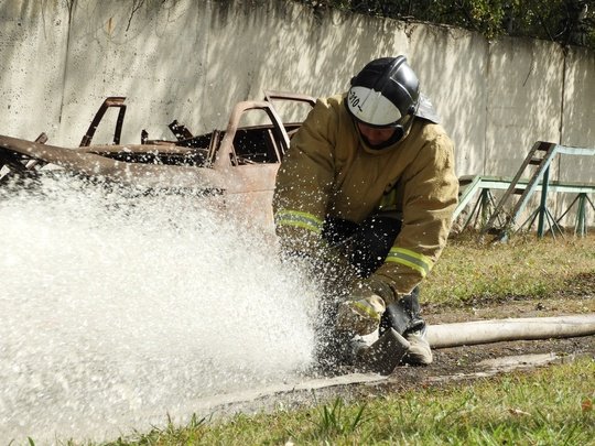 🚒 В #Мособлпожспас выбрали лучшее отделение на пожарной автоцистерне n n👉 Финал смотра-конкурса «Лучшее отделение на пожарной автоцистерне ГКУ МО «Мособлпожспас» состоялся на базе 250-й пожарно-спасательной части, расположенной в Орехово-Зуевском городском округе